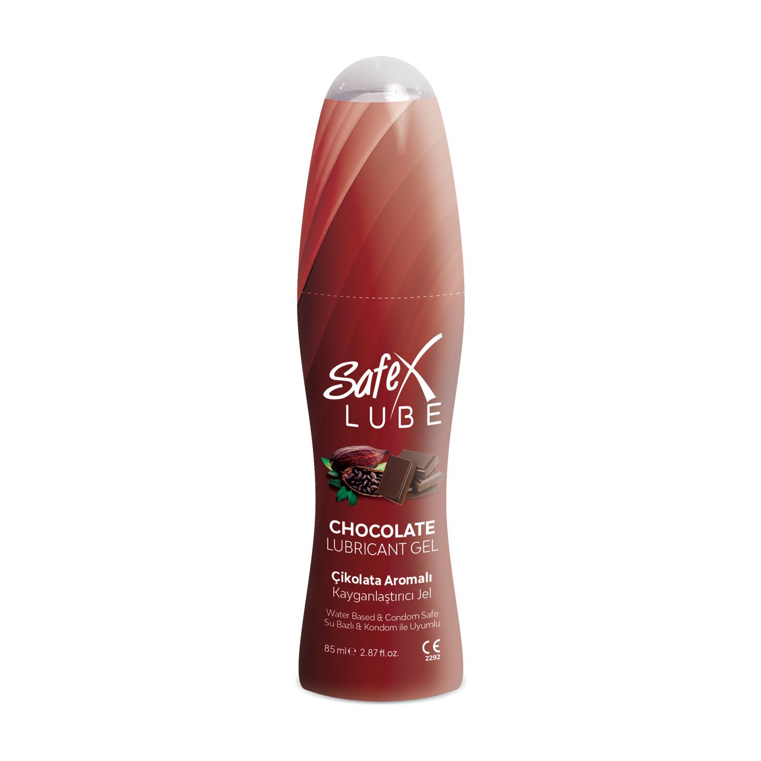 Bursa Seks Shop Safex Lube Kayganlaştırıcı Jel Çikolata 85 ml