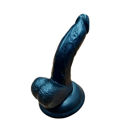 13 Cm Realistik Zenci Dildo Penis