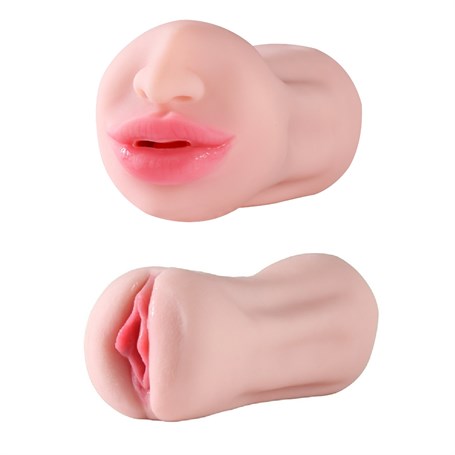3 Boyutlu Suni Oral &Amp; Vajinal Mastürbatör - Nicoler